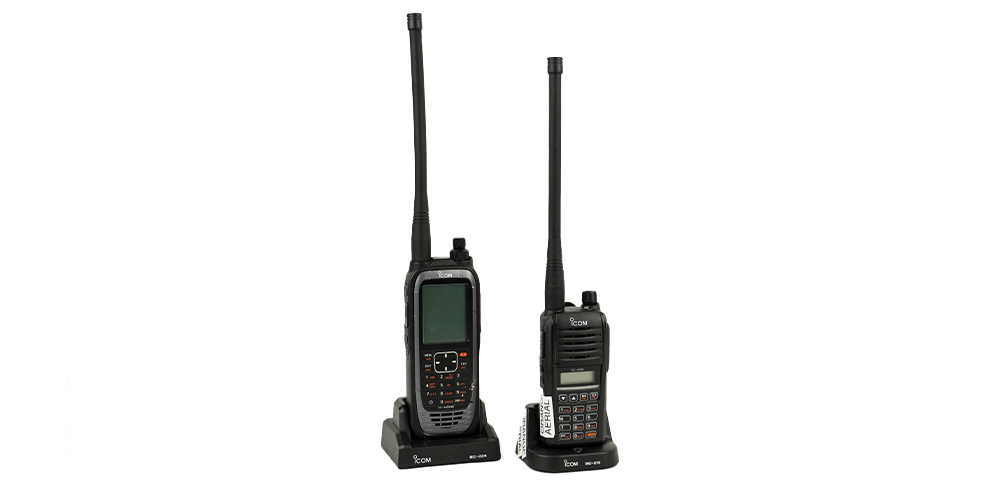 iCOM VHF Air Band Transceivers